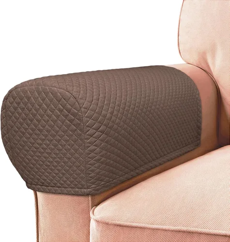Miniatura 26 de Roytub Fundas para Reposabrazos de Sofá, Fundas para Reposabrazos, Funda Elástica para Reposabrazos para Sofás, Sillón, Sofá de Dos Plazas, Sillón