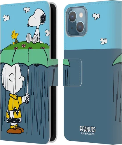 Miniatura 97 de Head Case Designs Funda de piel con licencia oficial de Peanuts Snoopy & Woodstock Balloon Halfs and Laughs para Apple iPhone 7/8/SE 2020 y 2022