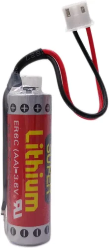 Miniatura 6 de (10 unidades) 1800mAh ER6C 3.6V PLC Batería AA compatible con ER6C para FX F2-40BL PLC