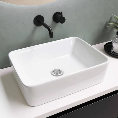 Miniatura 4 de Ohtomber 2 Piezas Coladores de Drenaje para Bañera - 2.79 pulgadas Cubierta Recolectora de Cabello para Drenaje de Ducha de Piso de Bañera, Colador