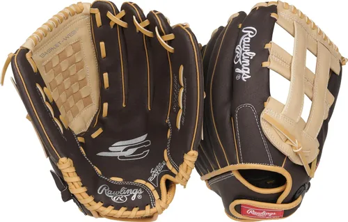 Miniatura 29 de Rawlings Guante de béisbol y sóftbol Sure Catch Modelos de T-Ball, para jóvenes y adultos recreativos Múltiples tallas y estilos