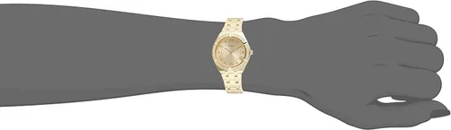 Miniatura 5 de Guess Reloj acentuado de cristal de 1.417in, plateado
