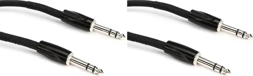 Miniatura 2 de Roland Cable de interconexión serie negro, TRS de 1/4 pulgadas a TRS de 1/4 de pulgada, equilibrado, 5 pies