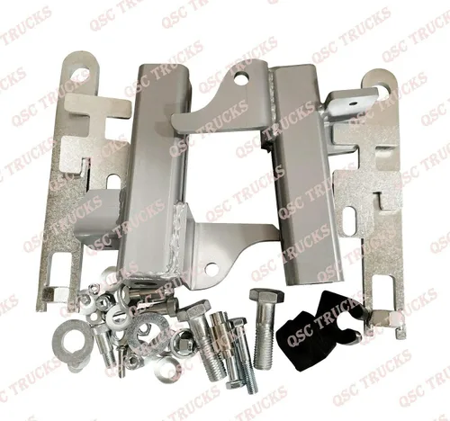 Miniatura 9 de Protector de parachoques de ciervo de acero inoxidable pulido 304 w/soporte para Kenworth T680 13-21