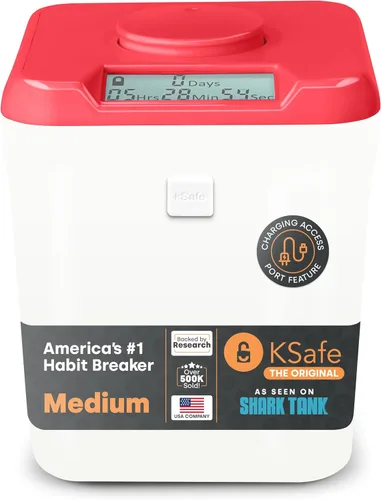 Miniatura 8 de Kitchen Safe: El Recipiente con Bloqueo por Tiempo, Cárcel para Celular, Caja de Bloqueo para Medicamentos, Rompe Malos Hábitos, Deja de Fumar, Deja