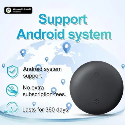 Miniatura 2 de Rastreador GPS para vehículos sin suscripción, paquete doble, compatible con iOS y Android, rastreador GPS de automóvil, rastreador de mascotas