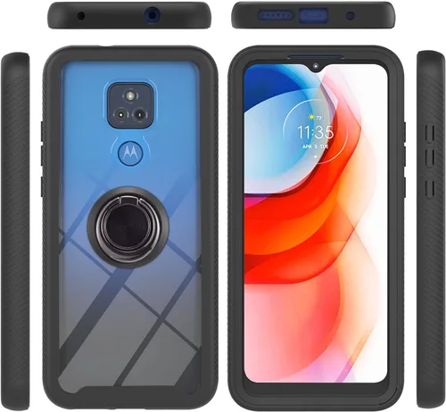Miniatura 45 de Funda compatible con Xiaomi Poco M5s 4G, compatible con Redmi Note 10 4G / Note 10S 4G / Note 11 SE (India), funda para teléfono 3 en 1, color azul