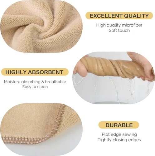 Miniatura 3 de SINLAND Fundas de microfibra para cuna facial, tamaño grande, suave y reutilizable, antiadherente, para reposacabezas de masaje, adecuada