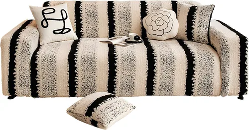 Miniatura 27 de MIFXIN Funda elástica para sofá, 1 pieza, funda elástica para sillón de 1 plaza, protector de muebles, funda elástica lavable para sala de estar