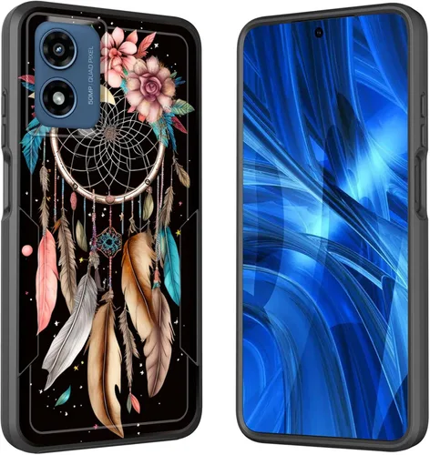 Miniatura 177 de Funda para Moto G 5G 2023, [probada en caídas de grado militar], resistente, resistente, resistente, a prueba de golpes, funda protectora