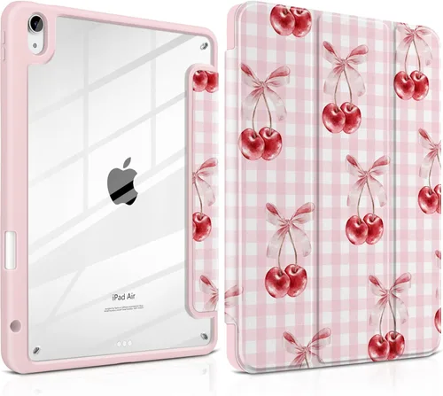 Miniatura 38 de MEEgoodo Funda para iPad Air de 11 pulgadas M3 2025 / M2 2024, para iPad Air de 5ª y 4ª generación de 10.9 pulgadas 2022/2020, funda para tableta