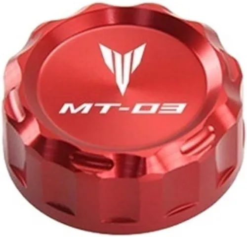 Miniatura 19 de Motocicletas Accesorios Trasero Líquido Líquido Cilindro Maestro Depósito Tapa Tapa Para Y&AMAHA MT10 MT 10 MT-10 MT03 MT-03 MT 03