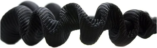 Miniatura 9 de Fusion Tactical ProGlide - Cordón elástico de 4 pies con grillete de rana Kong, 23 kN, negro, 48 pulgadas