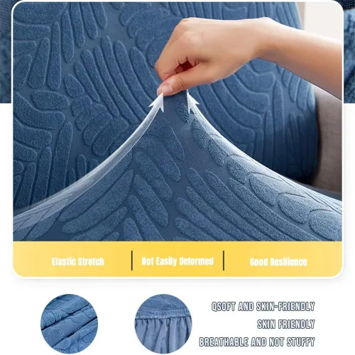Miniatura 2 de Fundas de sofá héroe, fundas de sofá relajantes para el hogar, fundas de sofá de héroe, fundas de sofá Soothinghome (azul, funda de almohada)