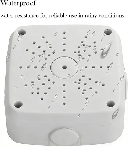 Miniatura 3 de Soporte universal de montaje en caja de conexiones para cámara de seguridad, base de cámara IP impermeable de plástico, soporte de montaje en techo