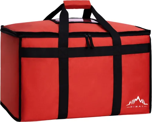 Miniatura 8 de Himal Outdoors Bolsa aislada para entrega de alimentos XXXL-23 pulgadas de ancho x 15 pulgadas de alto x 14 pulgadas de profundidad, bolsa