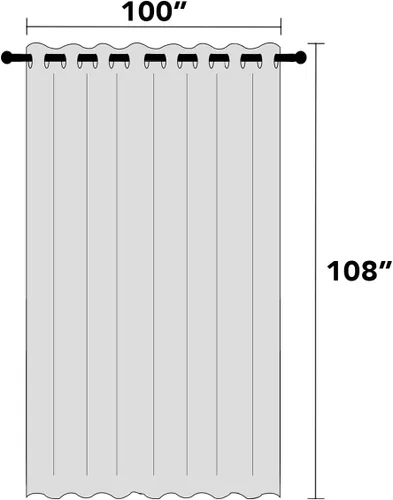 Miniatura 9 de PrinceDeco Cortinas con textura de lino 100% opacas de 64 pulgadas de largo, juego de 2 paneles de cortinas de lino opacas con forro aislante Arena
