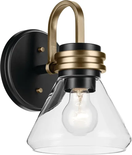 Miniatura 20 de Kichler Farum 55153CH - Aplique de pared de 1 luz de 7.25 pulgadas con cristal ópalo en cromo, para chimenea, cocina, dormitorio, pasillo o tocador