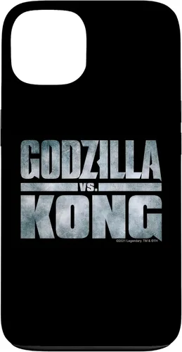 iPhone 13 Godzilla vs Kong - Funda con logotipo metálico oficial