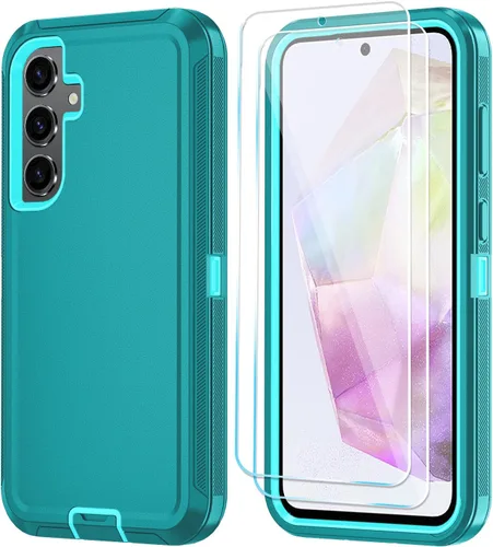 Miniatura 8 de ONOLA Funda compatible con Samsung Galaxy S24 Ultra con protector de pantalla HD, resistente a los golpes y a las caídas, funda de 3 capas