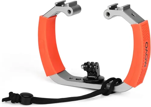 Miniatura 9 de Movo GB-U80T Equipo de buceo submarino con soportes de zapata fría, correa – Compatible con GoPro Hero, HERO6, HERO7, HERO8, HERO9, HERO10, HERO11
