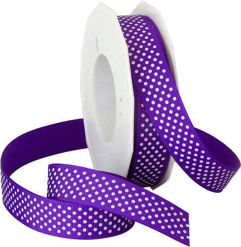 Miniatura 34 de Morex Ribbon Swiss Dot - Cinta de grogrén de poliéster, carrete de 3/8 pulgadas por 20 yardas, aguamarina