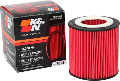 K&N Filtro de aceite premium: protección del motor de 20,000 millas, alta capacidad/alta eficiencia: compatible con BMW, (ver descripción del