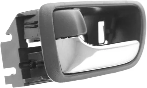 Miniatura 3 de Garage-Pro Manija de puerta interior compatible con Toyota Camry 2002-2006 delantera o trasera, bisel gris del lado del conductor con palanca cromada