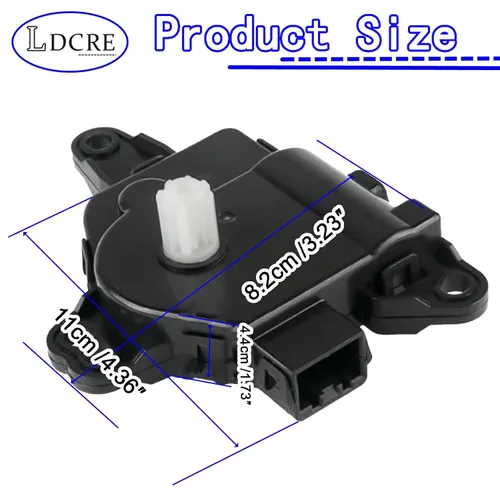 Miniatura 6 de Actuador de puerta de mezcla de calentador HVAC, modo principal, 5 pines, se adapta a Hyundai Azera 2010-2017, Elantra 2011-2016, Sonata 2011-2015
