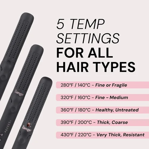 Miniatura 4 de L'ANGE HAIR Le Duo Estilizador Estándar de Flujo de Aire 360° Varita Rizadora 2 en 1 y Plancha Plana de Titanio Alisadora de Cabello Rizador