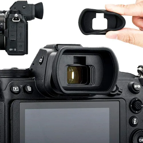 Miniatura 11 de Cubre visor de silicona suave para cámara ocular para Nikon Zfc Z fc, reemplaza al protector de la copa ocular Nikon DK-32
