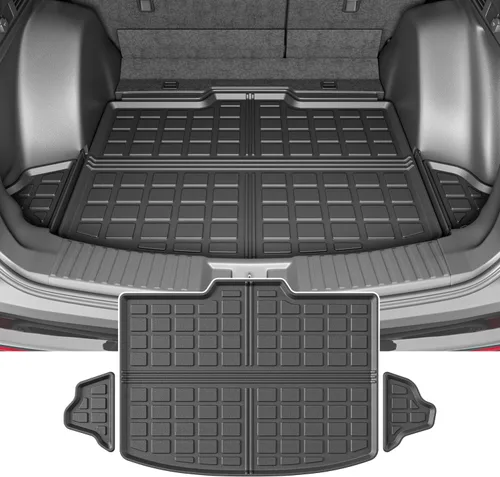 Miniatura 20 de Alfombrilla de maletero powoq Compatible con Honda CRV 2017-2022, alfombrilla de carga para todo clima, reemplazo para accesorios Honda CRV