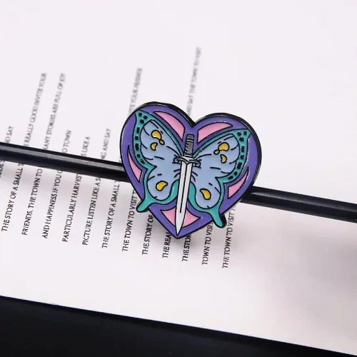 Miniatura 4 de JJBA JoJo - Broche esmaltado - Pin de insignia de anime Jolyne Jotaro Joestar - Regalos de Navidad para niños, niñas, adolescentes, mujeres