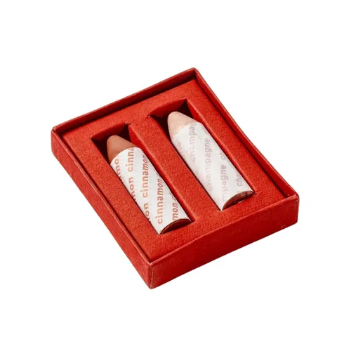 Axiology Crayones multibarra para ojos, labios, mejillas, bálmicos, juego de regalo dúo, cremoso, construible, ligero, hidratante, rubor, barra