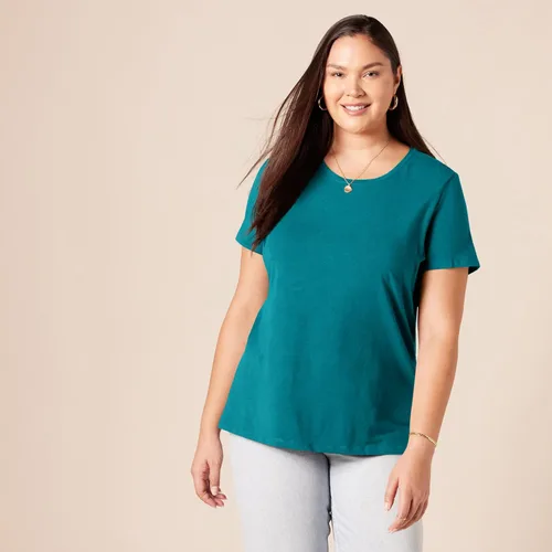 Miniatura 171 de Amazon Essentials Women's Regular-Fit Short-Sleeve Crewneck T-Shirt