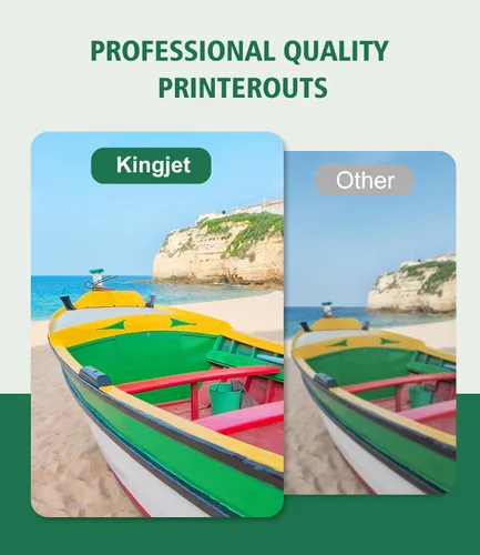 Miniatura 8 de Kingjet LC401 - Cartuchos de tinta de repuesto para cartuchos de tinta Brother LC401 compatibles con MFC-J1010DW MFC-J1170DW MFC-J1012DW, 4
