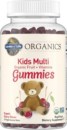 Gomitas orgánicas para niños Garden of Life Mykind Organics, múltiples, 120 unidades, Multi Color, 1, 1