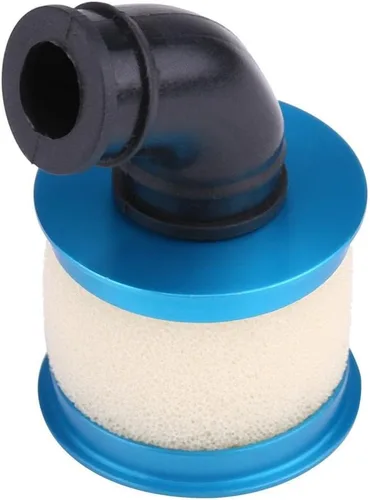 Miniatura 9 de Filtro de aire RC, filtros de aire de repuesto para autos RC escala 1/10 compatibles con 94122/188 (azul)