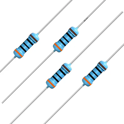 Miniatura 66 de California JOS 100 unidades de resistencia de 0.12 ohmios 1/4w (0.25 W) Resistencia fija de película metálica de tolerancia ±1%, más de 189 valores
