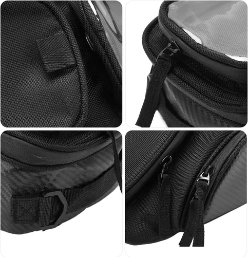 Miniatura 8 de Aramox Bolsa universal para motocicleta, mochila decorativa, impermeable, tela Oxford para montar, Popular