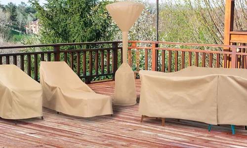 Miniatura 6 de Modern Leisure Basics - Funda para silla tumbona de patio, tela resistente a la intemperie, protección de muebles perfecta para patio, terraza