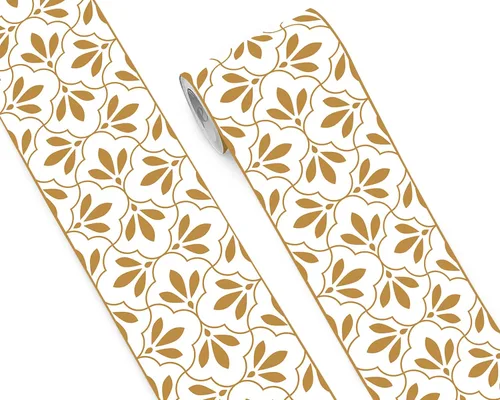 Miniatura 22 de FLFK Adhesivos de Azulejos de Borde de Pared Despegar y Pegar Papel Tapiz de Borde para Salpicadero de Cocina Baño Cuarto de Ducha, 4"x240