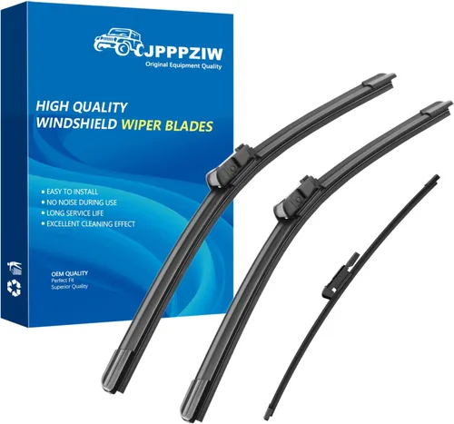 Miniatura 19 de CJPPPZIW® Limpiaparabrisas de repuesto para Toyota FJ Cruiser 2007, 2008, 2009, 2010, 2011, 2012, 2013, 2014, calidad de fabricante original