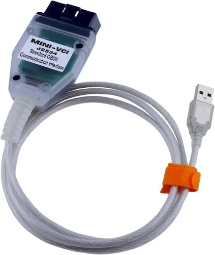 Cable Mini VCI J2534 v18.00.008, adaptador de escáner OBD2 para GM Tech 2, OBDLink EX, USB, herramienta de diagnóstico para autos FIXD, escáner de