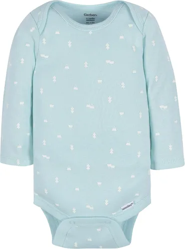 Miniatura 3 de Gerber baby-boys 3-pack Long Sleeve Onesies Bodysuit