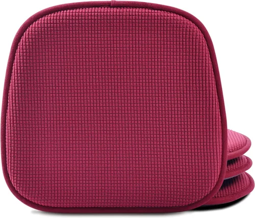Miniatura 18 de Shinnwa Paquete de 2 cojines antideslizantes para sillas de comedor, cojines de asiento de cocina en forma de U, juego de 2, 15 x 16 pulgadas