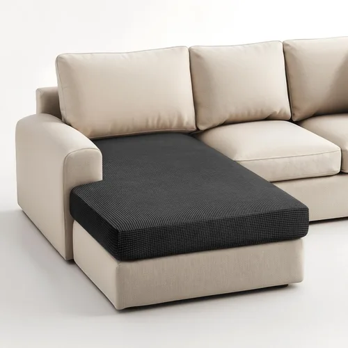 Miniatura 102 de Hokway Fundas de cojín elásticas para sofá Fundas de cojín para sofá Fundas de cojín de asiento de sofá Funda protectora de cojín(Chocolate, Mediano)