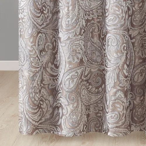 Miniatura 6 de Cortina de regadera Jacquard de poliéster Aubrey Azul