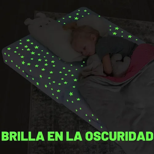 Miniatura 6 de MeMoreCool Colchón de suelo plegable para niños, Glow de 57x22 pulgadas, colchoneta para dormir y guardería para niños pequeños, futón plegable
