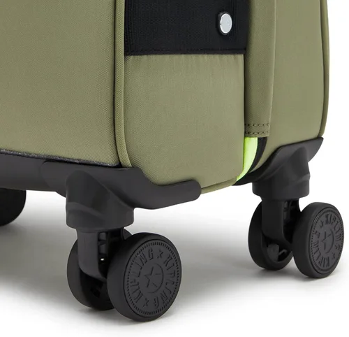 Miniatura 7 de Kipling Equipaje de mano pequeño espontáneo con ruedas, Strong Moss C